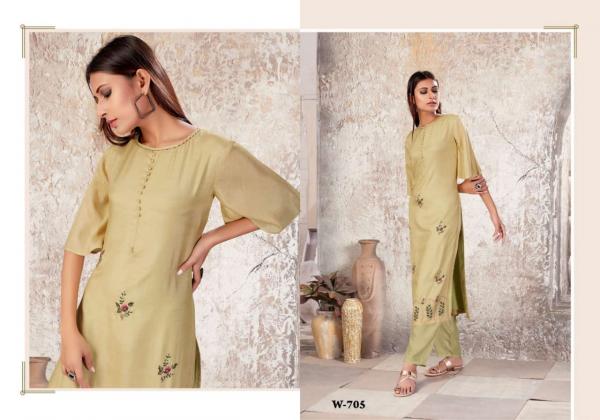 Snapstyle Malang-Viscose-Kurti-With-Bottom